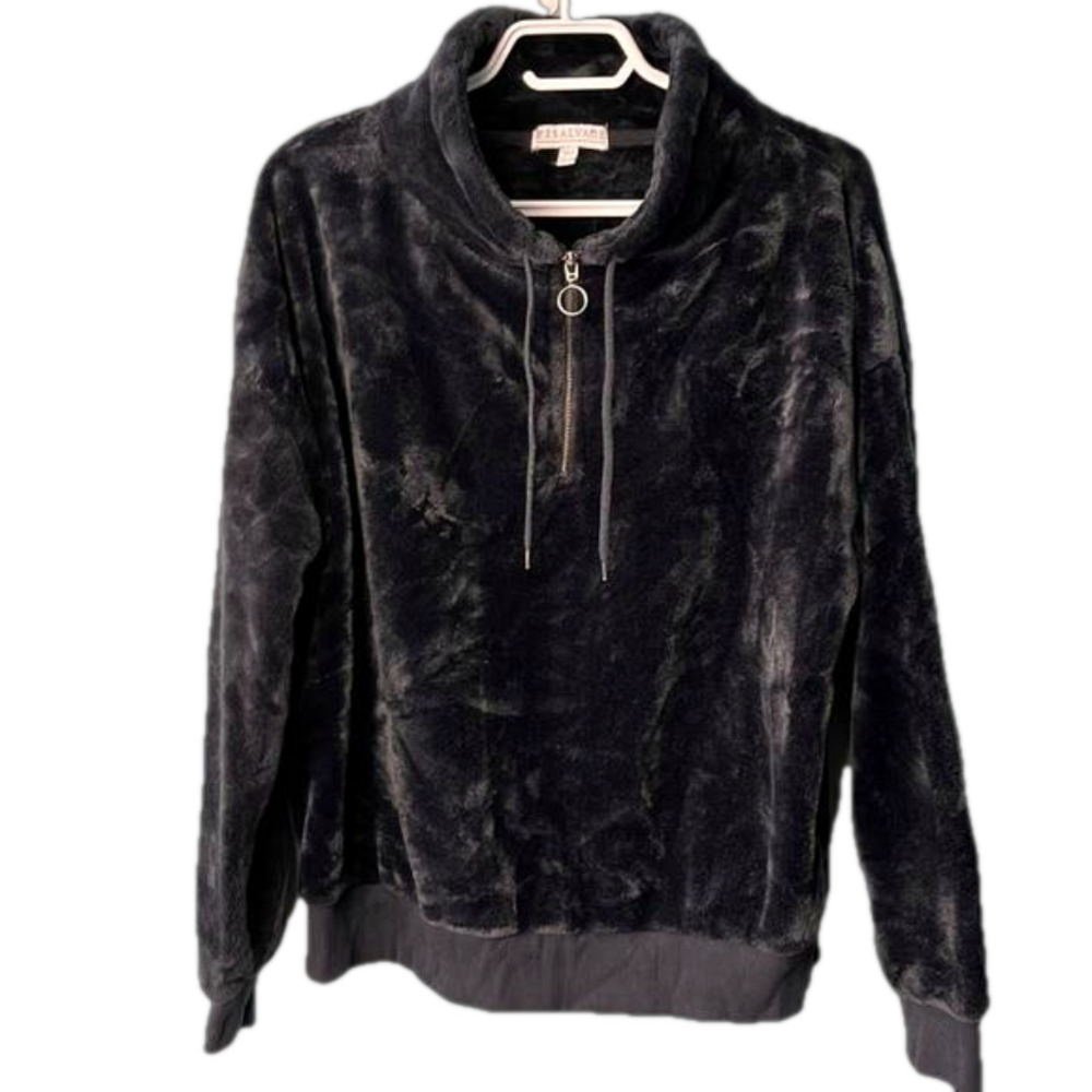 P.J. Salvage Velour Lounge Top